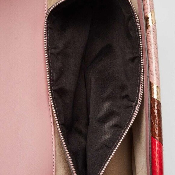 Gucci Pink Multicolor Ayers Snake Small Dionysus Small Shoulder Bag - Picture 6 of 12